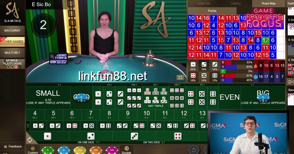 Sicbo online tại Fun88 