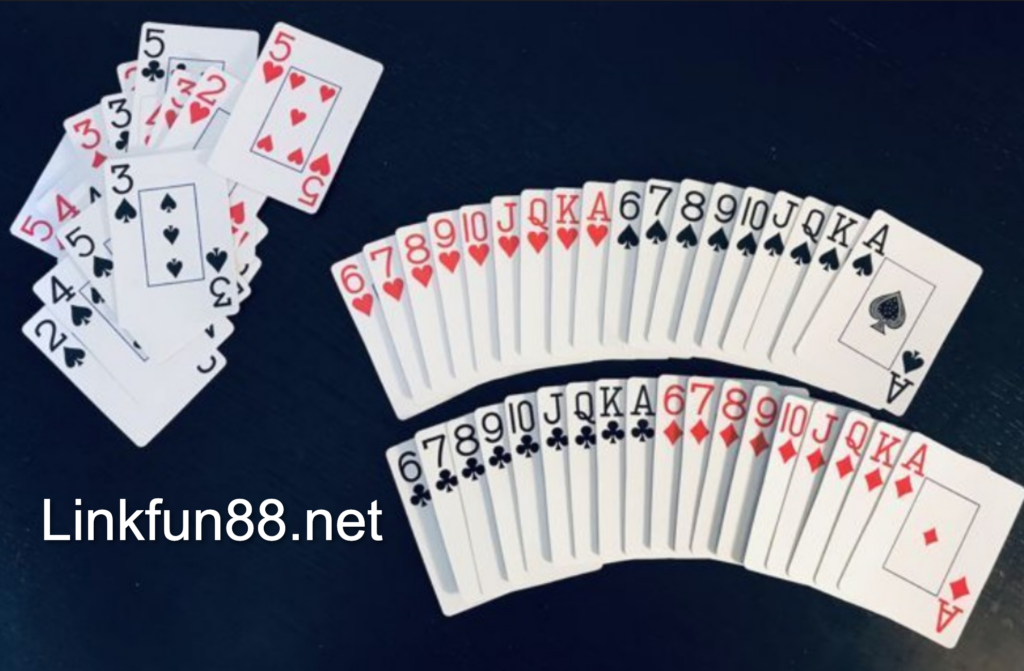 Các lá bài giá trị 2, 3, 4, 5 khi chơi Short Deck Poker đều bị loại bỏ