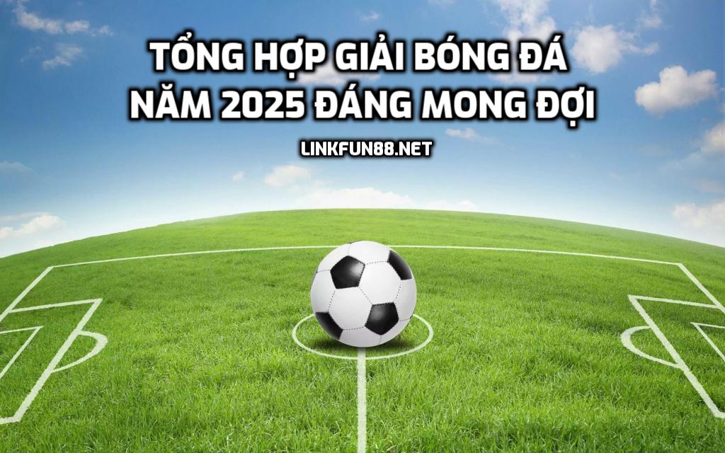 Tổng hợp các giải đấu bóng đá năm 2025