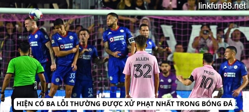 Hiện có ba lỗi thường được xử phạt 