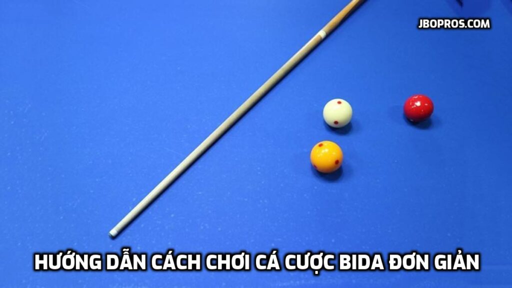 Hướng dẫn cách chơi cá cược bida đơn giản