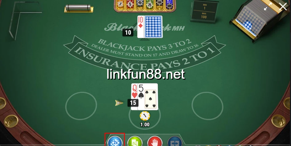 Blackjack có quy định riêng